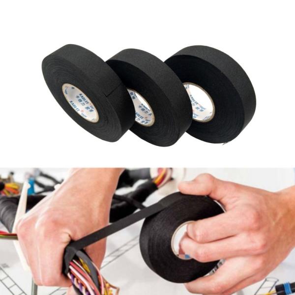 Quality Acrylates Copolymer Automotive Wire Harness Tape 0.25mm Moisture Resistant for sale