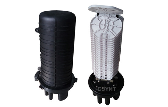 Quality 576FO Fiber Optic Joint Closure CV016A PP Plastic FTTB FTTX for sale