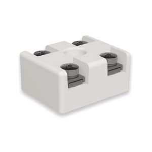 Buy cheap Electrical Connecting Machinable Ceramic Block , Porcelain Terminal Block Machining from wholesalers