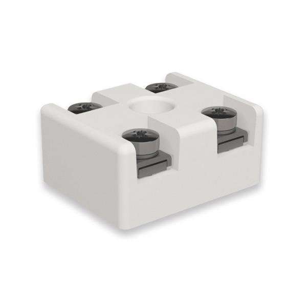 Buy cheap Electrical Connecting Machinable Ceramic Block , Porcelain Terminal Block Machining from wholesalers