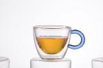 Buy cheap Double wall glass, Heat-resistant  glass cup, borosilicate glass, Espresso, Latte, Cappuccino cup from wholesalers
