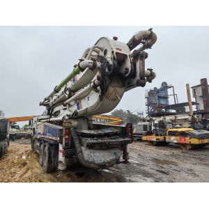 Buy cheap Stocked 49m Used Concrete Boom Pump with High Capacity and Cylinder Type Structure from wholesalers