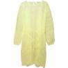 Buy cheap Breathable Disposable Isolation Gown , PP Non Woven Surgical Gown Yellow from wholesalers