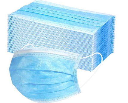 Quality Latex Free Medical Disposable Mask , Fluid Repellent Disposable Protective Mask for sale
