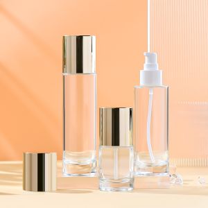 Cosmetics Emulsion Packaging 100ml 120ml 150ml White Transparent Toner Bottle