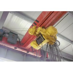 Buy cheap QB Double Girder Overhead Cranes Explosion Proof With Heavy Hook from wholesalers