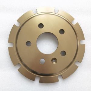 Buy cheap 365*34mm Brake Disc Bell Champagne Floating Center Cap For Golf from wholesalers