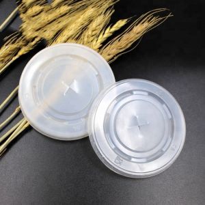 Buy cheap Flat plastic cup lid cover cap punching machine for hot drinks from wholesalers