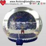Buy cheap HOT Giant Inflatable Christmas Ornaments Ball Snow Globe for Outdoor Advertising from wholesalers
