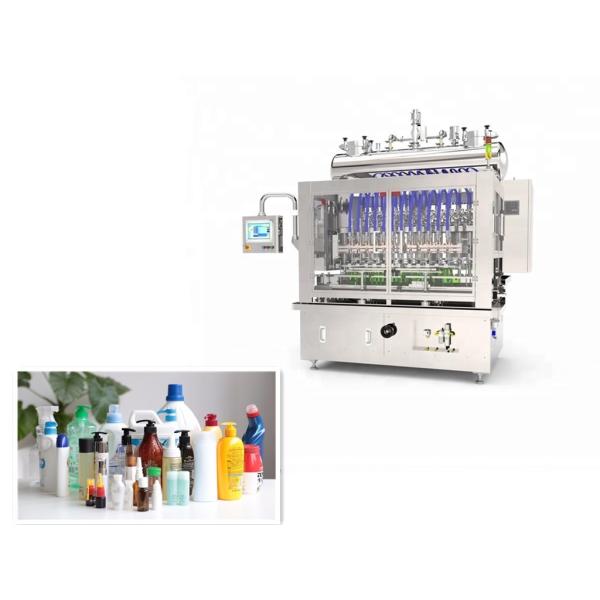 Buy cheap 220V / 380V Cosmetic Automatic Bottle Filling Machine from wholesalers