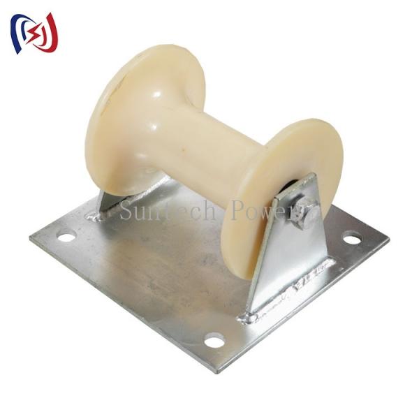 Buy cheap Edge Mount Manhole Wire Pulling Rollers , Pithead Cable Pulling Rollers from wholesalers