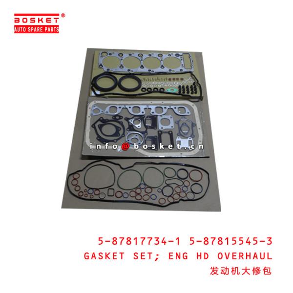 5-87815545-3 5878177341 5878155453 Engine Head Overhaul Gasket Set For ISUZU NPR