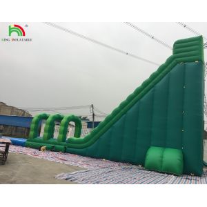 Buy cheap Giant Water Slide Inflatable Commercial Inflatable Water Slide with Pool from wholesalers