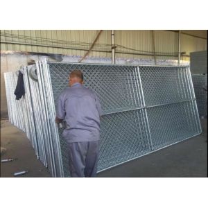 6ft x 12ft ,8ft x 12ft, 4ft x 12ft temporary chain link fence mesh 2"x2"/(50mm x