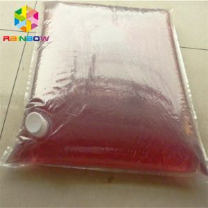 Beverage Spout Pouch Packaging 3L 5L 10L Custom Printing Aseptic Bib Bag In Box