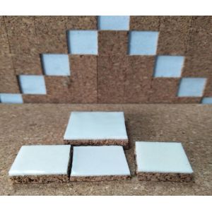 Buy cheap 40x40x10mm Glass & Mirror Seperating Cork Pad with PVC Foam Backing from wholesalers