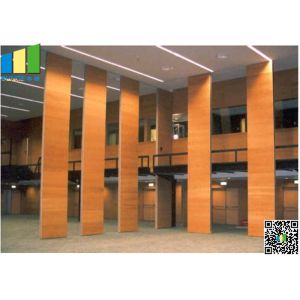Buy cheap Fabric Wooden Exhibition Partition Wall , Folding Operable Partition Walls from wholesalers