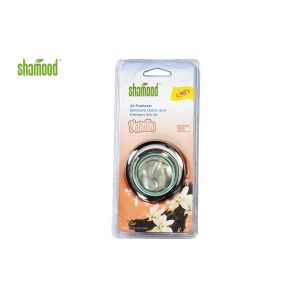 Buy cheap Vanilla Liquid Car Air Freshener Vent Using Membrane Type With Clip from wholesalers