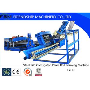 Buy cheap Steel Silo Corrugated Panel Roll Forming Machine For Grain Product from wholesalers