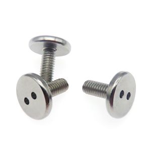 HEX Custom Stainless Steel 304 Snake Eye Big Head Antitheft Screw 15mm-180mm