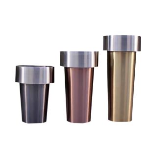 Buy cheap Customizable garden pillar leizisure flower pots unique planters from wholesalers