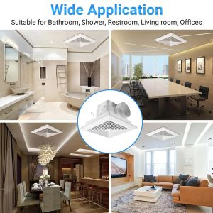 Buy cheap 300*300mm ECM Motor Ceiling Exhaust Fan Effective Air Circulation For Bathroom Kitchen OEM ODM from wholesalers