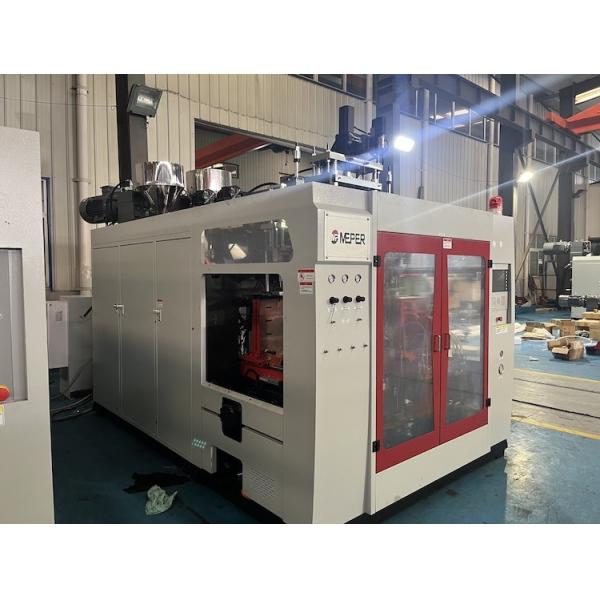 Buy cheap HDPE PE PP PVC PA Automatic Extrusion Blow Molding Machine 90 Plasticizing Ability from wholesalers