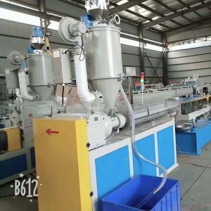 Full Intermeshing Automatic PVC Single Wall Corrugated Pipe Line for Customized