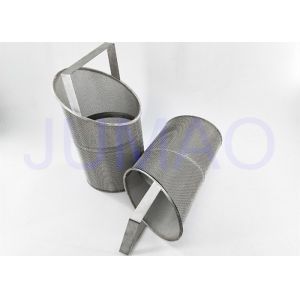 Buy cheap Heavy Duty Basket Screen Filter Element With Two Layers Square Screens from wholesalers