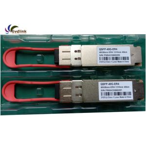 Cisco QSFP-40G-ER4 Compatible 1310nm 40km 40G Optical Transceiver