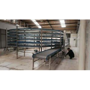 Buy cheap CE Stainless Steel Bread Spiral Conveyor Cooling Tower for Automatic Bun Loaf Baking Production Line from wholesalers
