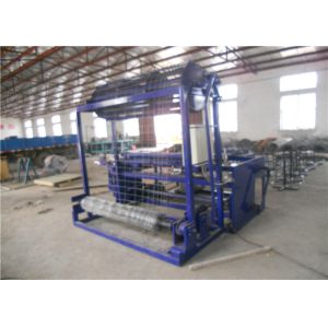 Fast Grassland Cattle Fencing Wire Making Machine , Wire Knitting Machine