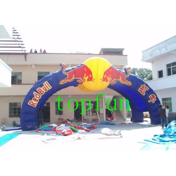 Buy cheap Oxford Fabric Double Inflatable Arches For Advertising And Promotion from wholesalers