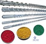 Buy cheap Bimetallic Screw Barrel For LDPE / HDPE / PP / PE / PVC Blowing Molding Machine  from wholesalers
