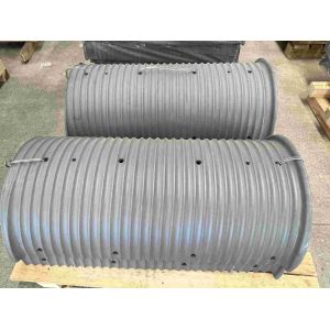 Carbon Steel Customizable Lebus Folding Line Rope Groove Winch Drum