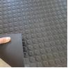 Buy cheap Non-Slip Rubber Floor Mat With Custom Size Coin Bump Pattern Anti-Slip Black Round Stud Coin Rubber Floor rolls from wholesalers
