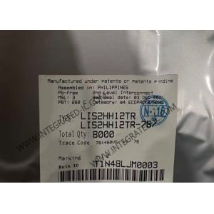 Buy cheap Sensor IC LIS2HH12TR Motion Sensors LGA12 Three Axis Linear Accelerometer from wholesalers