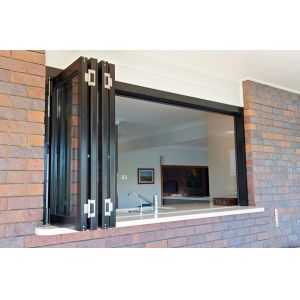 Buy cheap Double Glazed Aluminum Bifold Windows Customized Width High Security from wholesalers