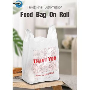 Buy cheap Custom Printed Plastic Sack Poly Carrier Bag T Shirt Bag product
