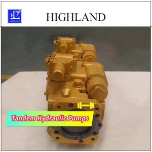 Buy cheap Tandem Hydraulic Pump with Multiple Control Modes and Custom Design from wholesalers