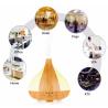 Buy cheap 220ml Wood Grain Aromatherapy Diffuser With 7 Colors Fog Lamp from wholesalers