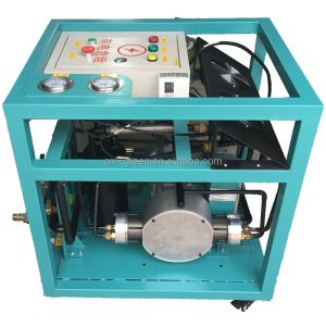 Buy cheap 4HP oil less large gas displacement R514A HFO refrigerant recovery machine low pressure recovery charging equipment product