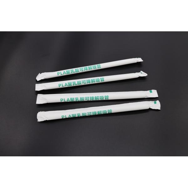 Quality Custom PLA Material Biodegradable Drinking Straw Eco Friendly for sale