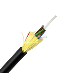 Buy cheap All Dielectric Self - Supporting Span 100m Fiber Optic Cable ADSS 6 12 24 48 Core Outdoor from wholesalers