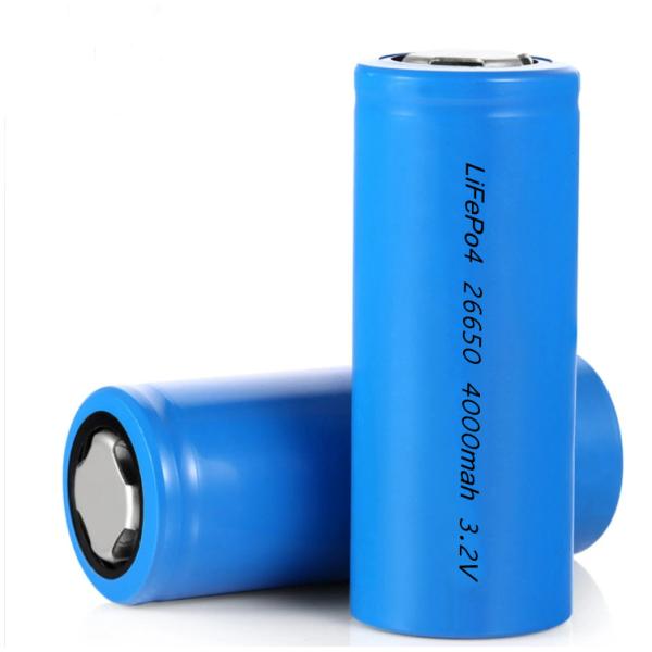 Buy cheap Deep Cycle Lithium Iron Phosphate Battery 26650 3.2V 4000mAh from wholesalers