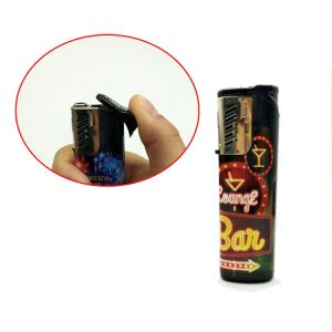 Buy cheap Plastic Gas Refill Windproof Electronic Lighter with Customised Logo Model NO. DY-F001 from wholesalers