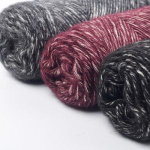 1/2.3NM Blending Velvet Spray Yarn For Knitting Sweater Overcoat