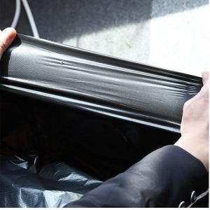 Green or Customized Color Black Plastic Trash Bag on Roll with Thickness 5-80