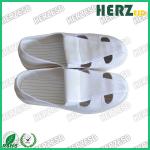 Buy cheap ESD Cleanroom Slipper Washable PVC Sole ESD Cleanroom Shoes , Anti Static Shoes White Color from wholesalers
