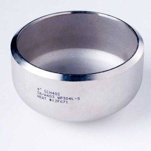 Customized Stainless Steel Pipe Cap with Polished Surface Treatment in Various